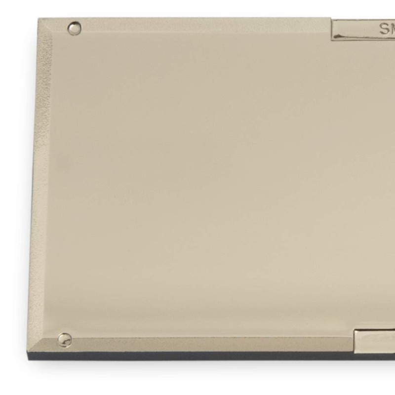 Sellstrom Gold Plate Polycarbonate Passive Welding Filter Plate, 2"x4.25", Shade