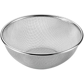Yokoyama SUS-Z601 SUS/ga Strong Mesh Colander, 3-Piece Set, Colander, 6.3, 7.5, 8.7 inches (16, 19, 22 cm)