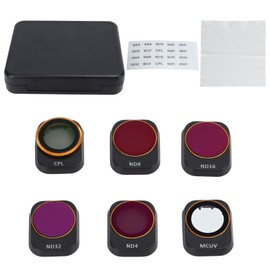 6PCS Drone Lens Filter Set Plastic Optical Glass Black MCUV CPL ND4 ND8 ND16 ND32 UAV Accessories for Mini 3 Pro
