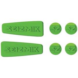 Seizmik Pursuit UTV Side View Mirrors Color Accent Kit Green for Polaris RANGER RZR XP 4 900 2012-2014