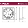 Grässlin tactic 211 E 02.79.1001.1 Analogue 1-Channel Timer for Surface-Mounted/Surface
