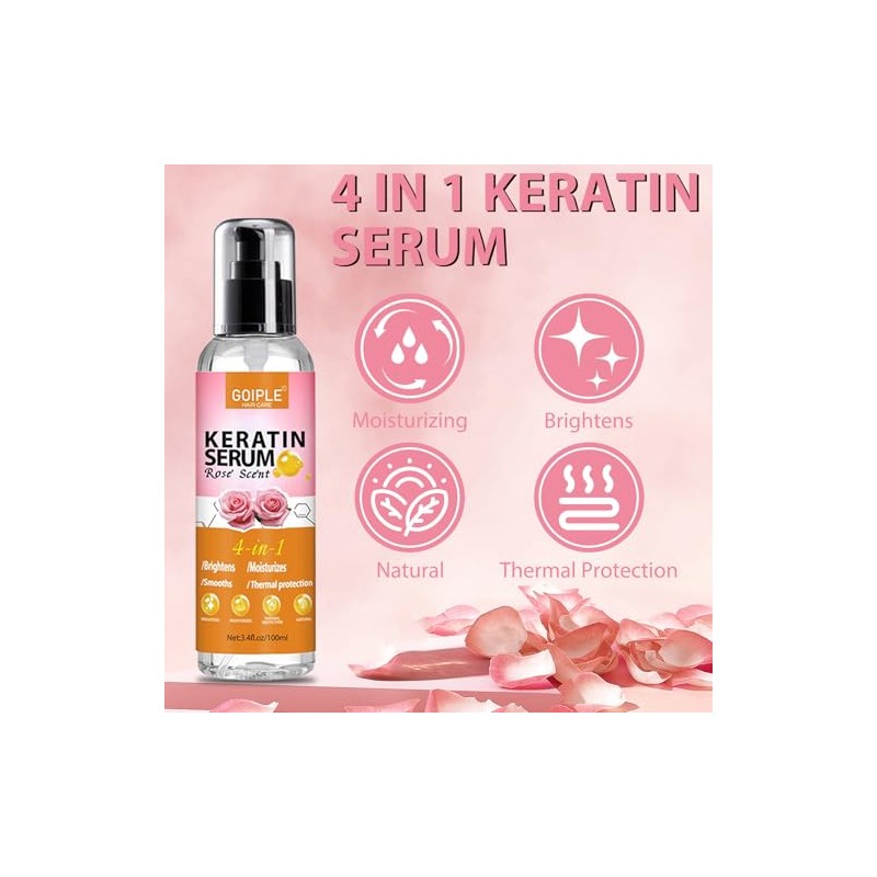 WOZUTUNT Serum Para El Cabello Con Proteína De Queratina Aceite