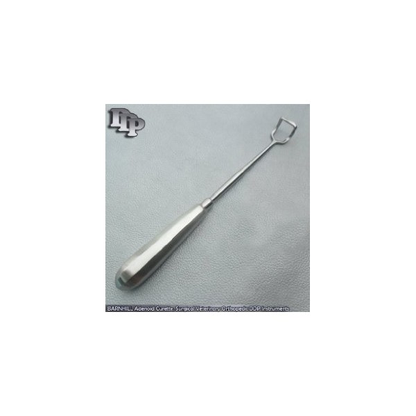 Barnhill Adenoid Curette Size (4) 19mm 8-1/2" Veterinary DDP Instrument