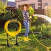 Pattiumo Garden Hose Holder with 4 Spikes, Water Hose Holders
