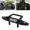 Front Bumper Aluminum Alloy RC Car Accessory with LED Light