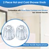Enhon Shower Faucet Handle Replacement, Compatible with Price Pfister Contessa