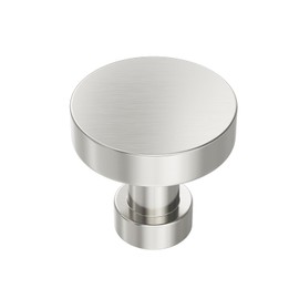 Banqin 20 Pack Brushed Nickel Cabinet Knobs Brushed Nickel Drawer Knobs Solid Dresser Knobs, Modern Kitchen Cabinet Knobs Round Nickel Knobs for Dresser Drawers
