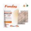 50Gram 20Packets Fonday Rechargeable Silica Gel Desiccant Packets Food Grade