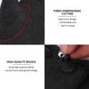 1 Pair Women Winter Gloves 1 Neck Gaiter Suede Button