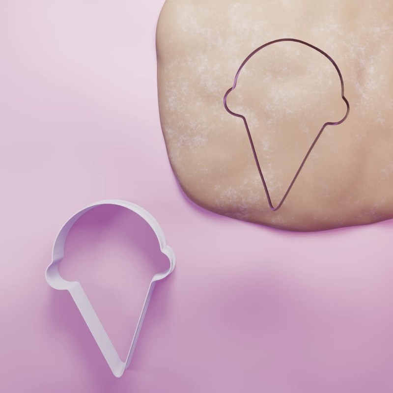 Ice Cream Cone Cookie Cutter - 3 Sizes