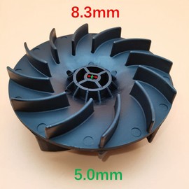 Electric Blower Vac Impeller Fan Compatible with Toro Lawn Boy 51574 Rake and Vac 51592 51593 Super Blower Vacuum 108-8966 D236
