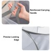 Blue, Durable Folding Laundry Baskets, Collapsible Mesh Pop Up Hamper