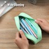 Mr. Pen- Silicone Pencil Case Pouch, Mint Breeze, Aesthetic Multipurpose