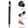 PATIKIL Ballpoint Pen with Stylus Tip, 12 Pack 2 in