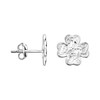 SOFIA MILANI - Women's Earrings 925 Silver - Clover Stud