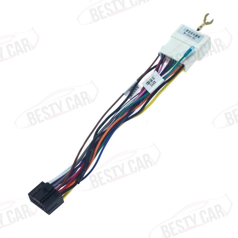 Cable de arnés de cableado de radio estéreo de 16