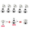 JXPXJMY 50 PCS Chicago Screw Set, Carbon Steel Binding Rivets