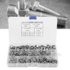 Ouitble 360 PCS UNC 304 Stainless Steel Hex Nuts, 360