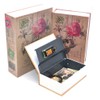 Medigy Money Safe Books Portable Hidden Safe Book with Combination