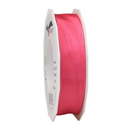 Präsent Lyon Wired Taffeta Ribbon, Coral, 25 mm-25 m