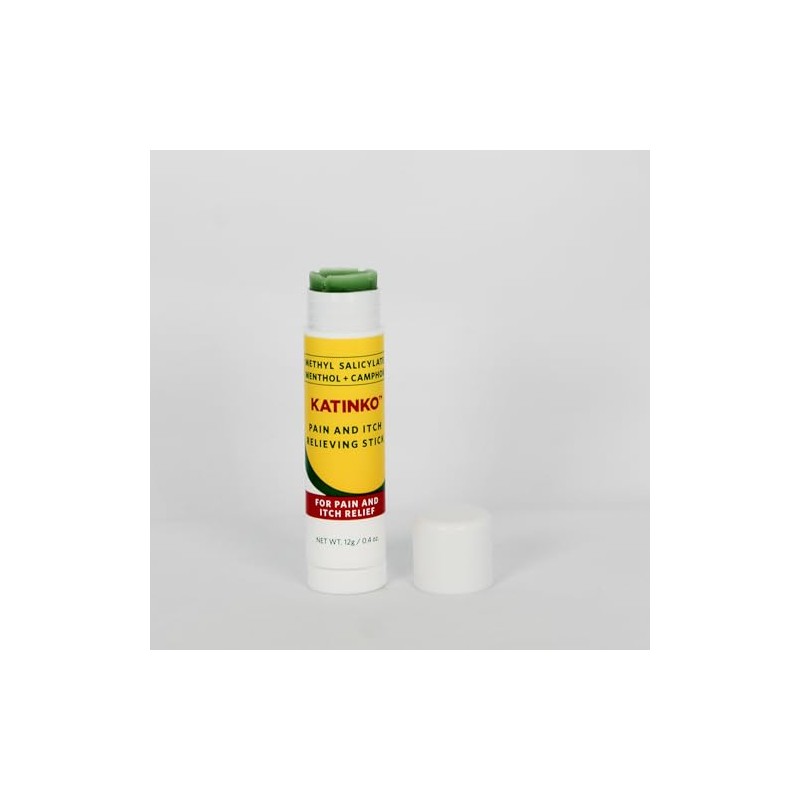 Katinko Pain and Itch Relieving Stick 12g - Effective for