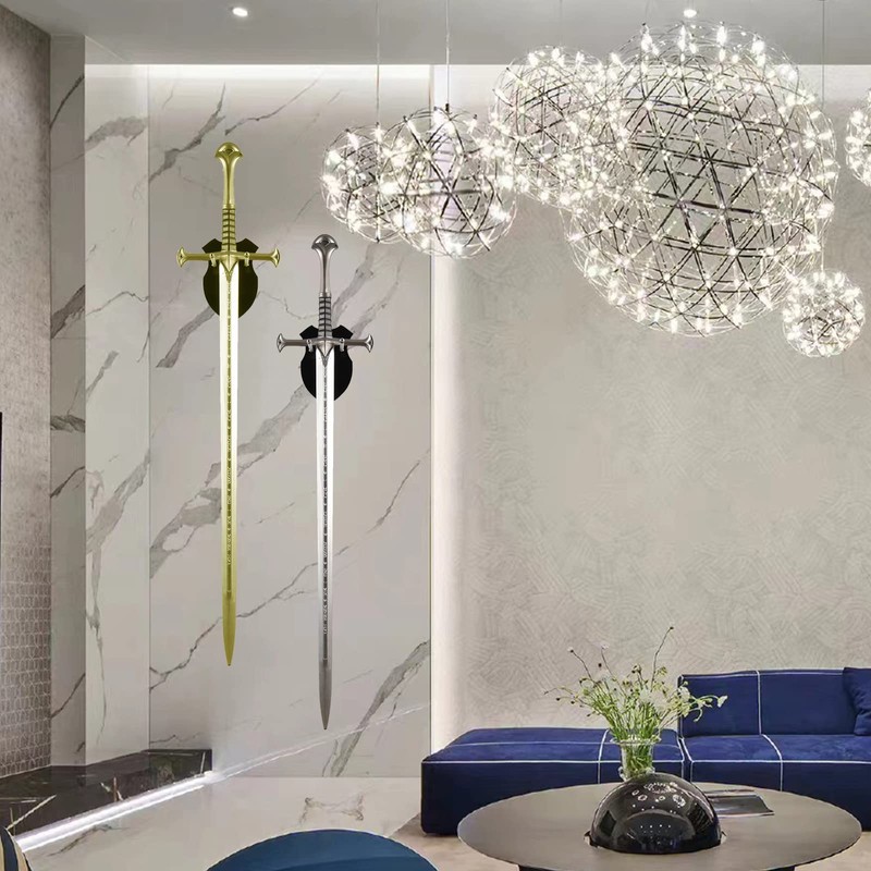 Sword wall mount sword stand wall hook display hanger wall