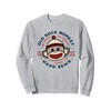Old Sock Monkey Vintage Toy Company Logo Sock Monkey Sweatshirt