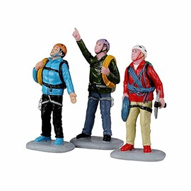 Lemax - Vertical Mountain Climbers, Set Of 3