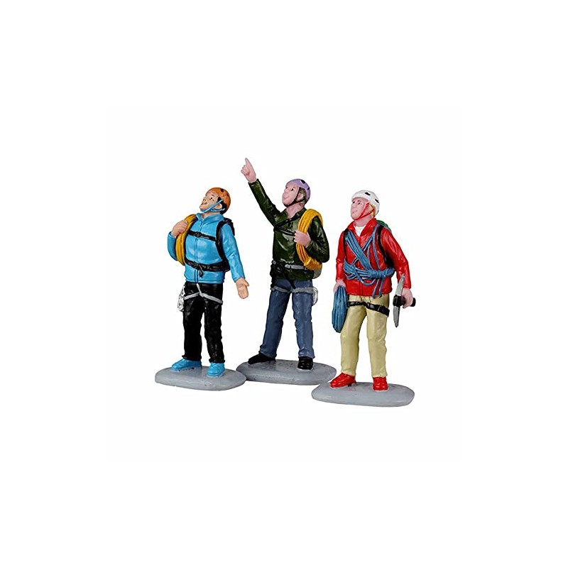 Lemax - Vertical Mountain Climbers, Set Of 3