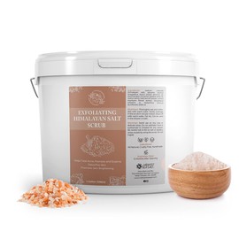 Exfoliating Himalayan Salt Scrub - 128oz - Citrus