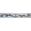 Decorative Scroll 36" scroll 4.4" tall or wide depending on