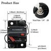 GaiRen Trolling Motor Plug and Circuit Breaker 60Amp Kit, Trolling