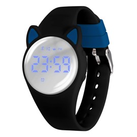 Kids Watches for Girls Boys Digital Sport Watch with Step Counter Pedometer Vibration Alarm Clock, No App Waterproof Fitness Tracker Kids Watch Boys Girls Teens Students Ages 5-16