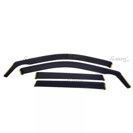 LUC Fits 2011-2021 Jeep Grand Cherokee Window Visors Rain Sun Guard Vent 4Pc Set