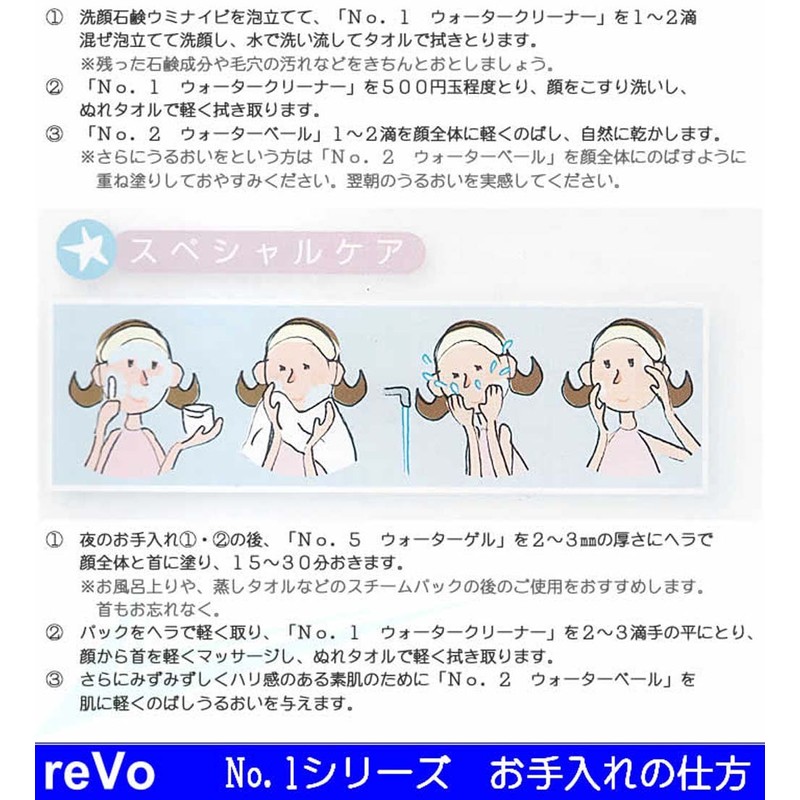 Face Wash Water Series No.1 8.5 fl oz (250 ml)