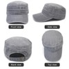 Initlove Cadet Army Cap for Men Unisex Washed Military Flat
