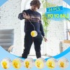 24 Pcs Bee Designs Light up Yo Yo Ball Bulk