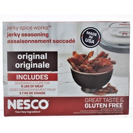 Nesco Original Jerky Seasoning Cure Pack Makes 6 Lbs Gluten Free Snack