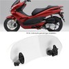 Auxiliary Windscreen Motorcycle - Motorcycle Windshield Universal Abs Transparent Adjustable