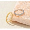 Affinity Fashion Jewelry Toe Ring Channel Set Round Cut Cubic