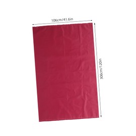 Abaodam Garage Door Water Barrier for Flooding Removable Dark Red Flood Cloth for Quick Setup and Enhanced Visibility for Emergency Use