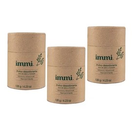 3 Piezas Polvo Desodorante Corporal Immi