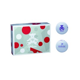 Wilson Golf Ball BEAR4 Dozen White