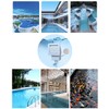 Hapivida 2pcs Swimming Pool Skimmer Lid 19.5x14cm Plastic Skimmer Cover
