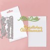GLOBLELAND 3D Cutting Dies for Square Boxes, Metal Photo Frame,