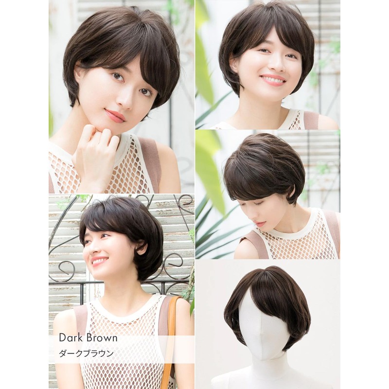 【M.wig Certified】 Medical Full Wig, Fully Hand Planted, S M