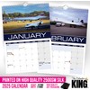 The Calendar King // Concorde - A4 Size 2025 Wall