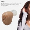 Hearing Aids Lightweight Rechargeable Magnetic Charging Case Mini Invisible Hearing