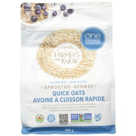 ONE Degree Sprouted Organic Quick Oats, 680g