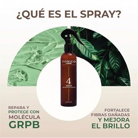 Tonico Vittale | Kit Spray Y Crema Para Cabello | Protector, Restauración E Hidratación Capilar | Protector térmico Y Reparación Molecular Por Tintes 